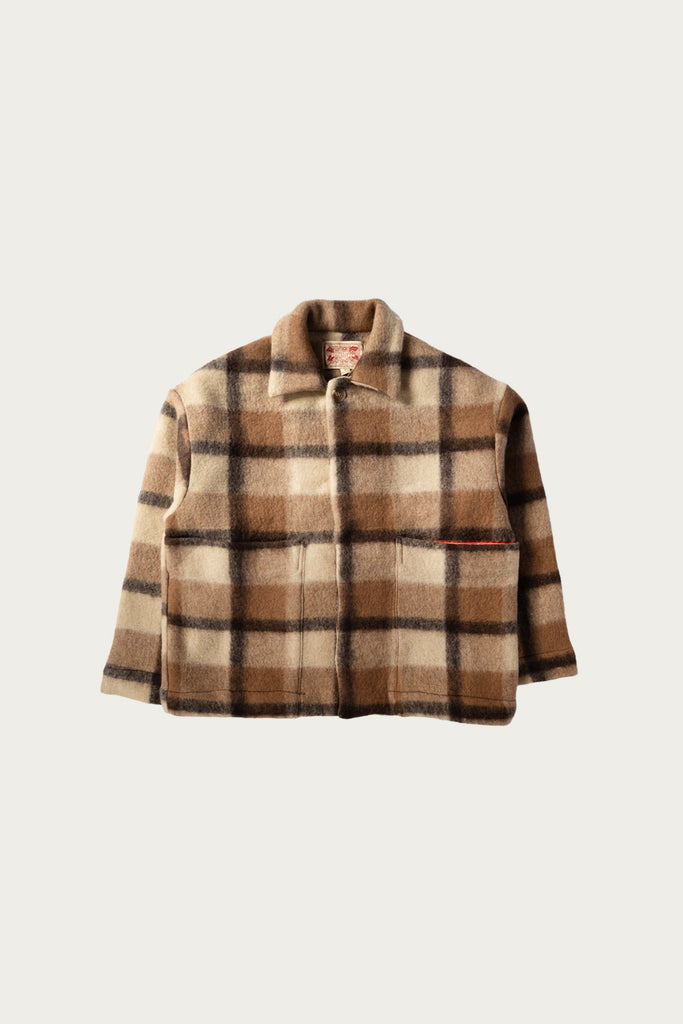 Monostereo - Barn Jacket - Brown Plaid - Canoe Club