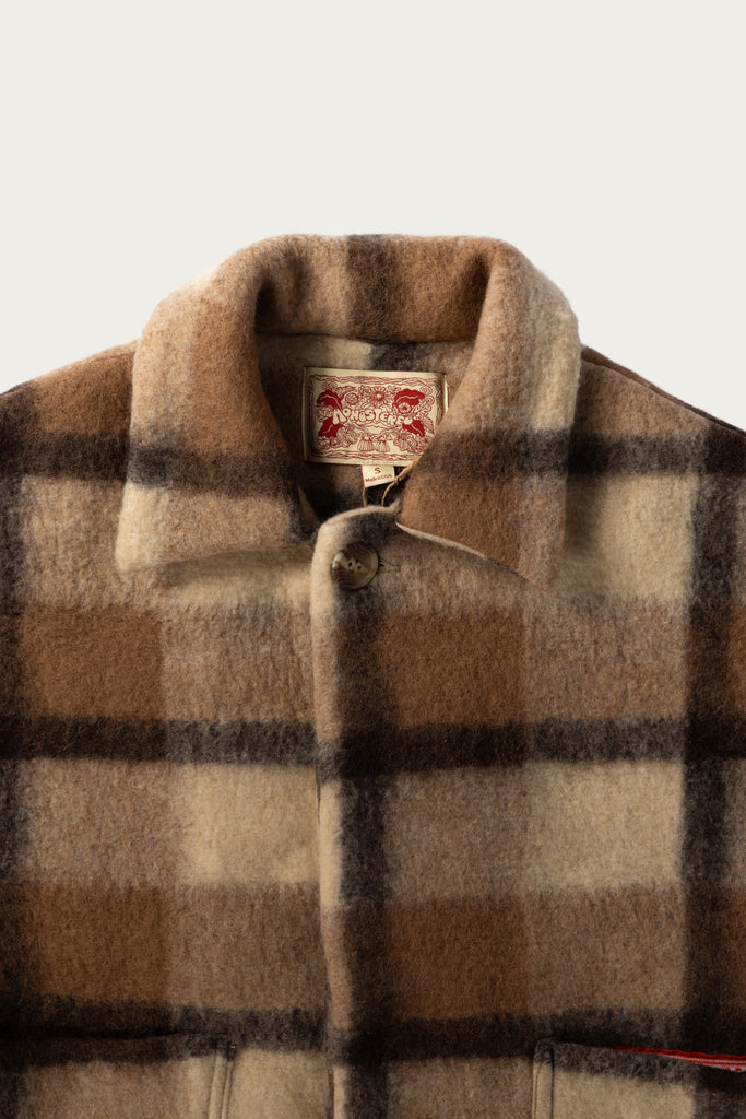 Monostereo - Barn Jacket - Brown Plaid - Canoe Club