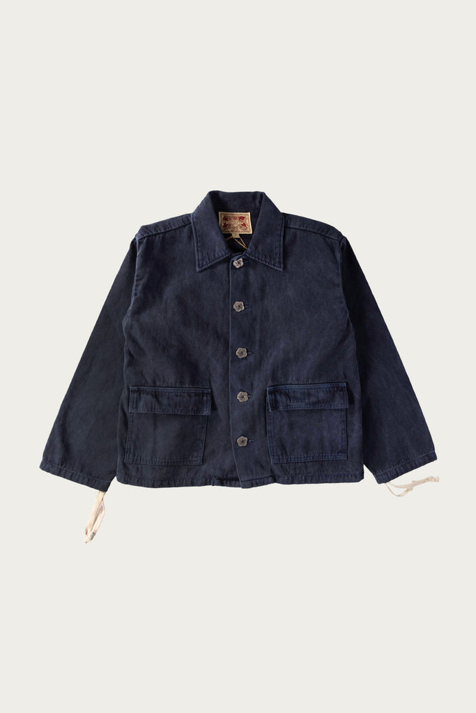 Monostereo - Community of Lovers Hemp Jacket - Deep Blue - Canoe Club