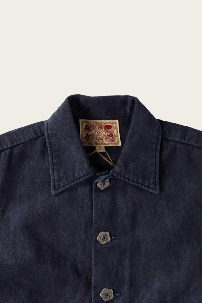 Monostereo - Community of Lovers Hemp Jacket - Deep Blue - Canoe Club