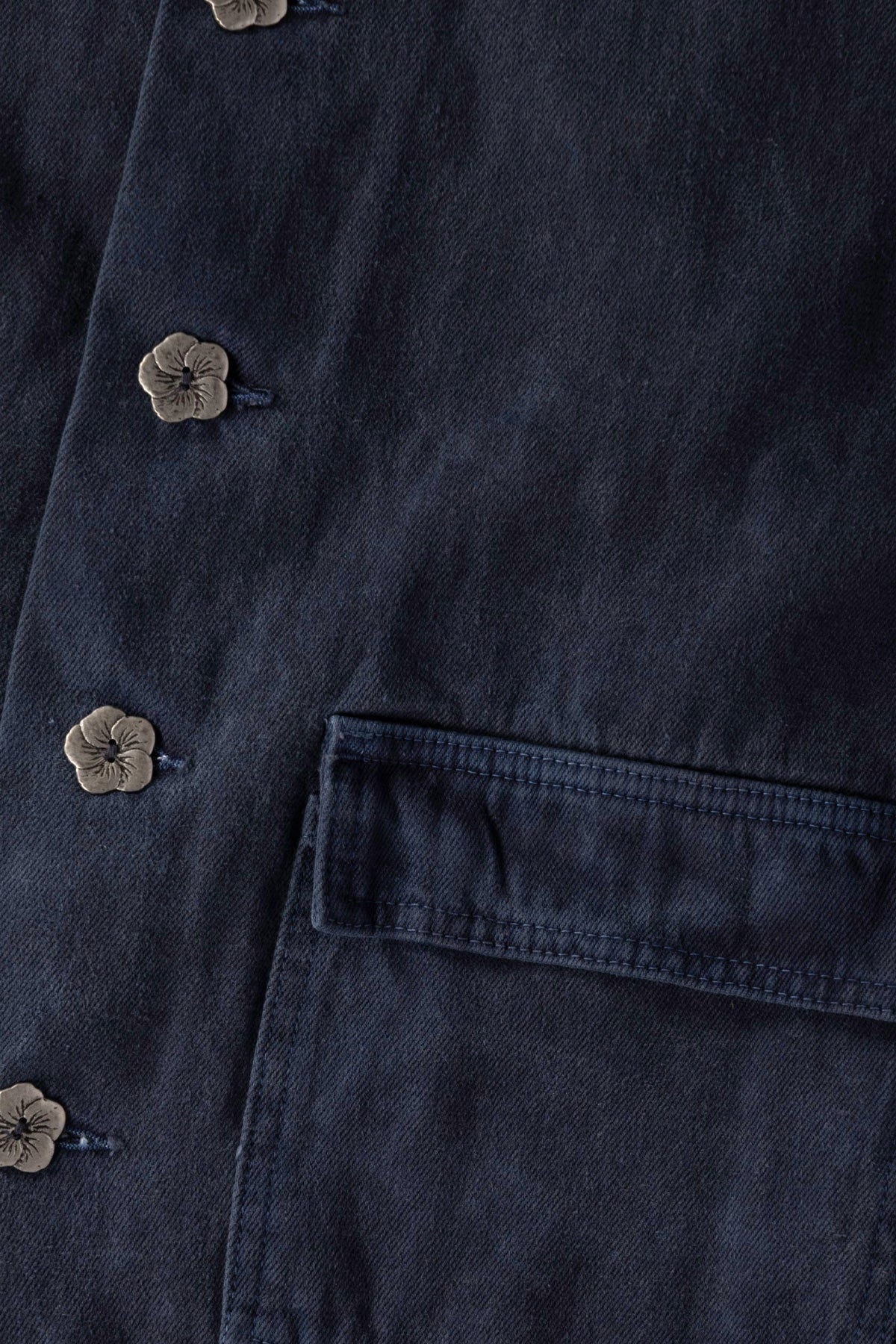 Monostereo - Community of Lovers Hemp Jacket - Deep Blue - Canoe Club