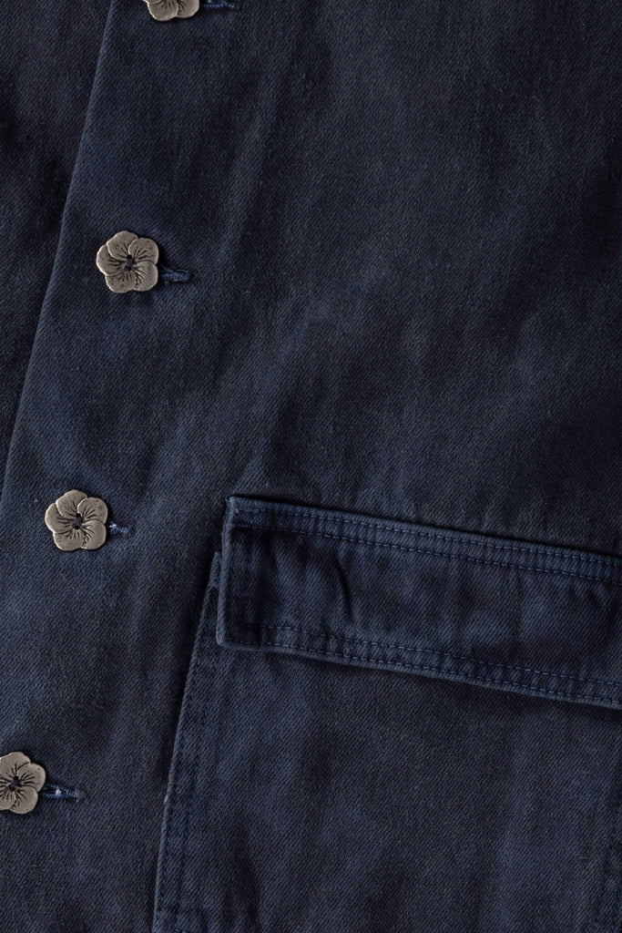 Monostereo - Community of Lovers Hemp Jacket - Deep Blue - Canoe Club