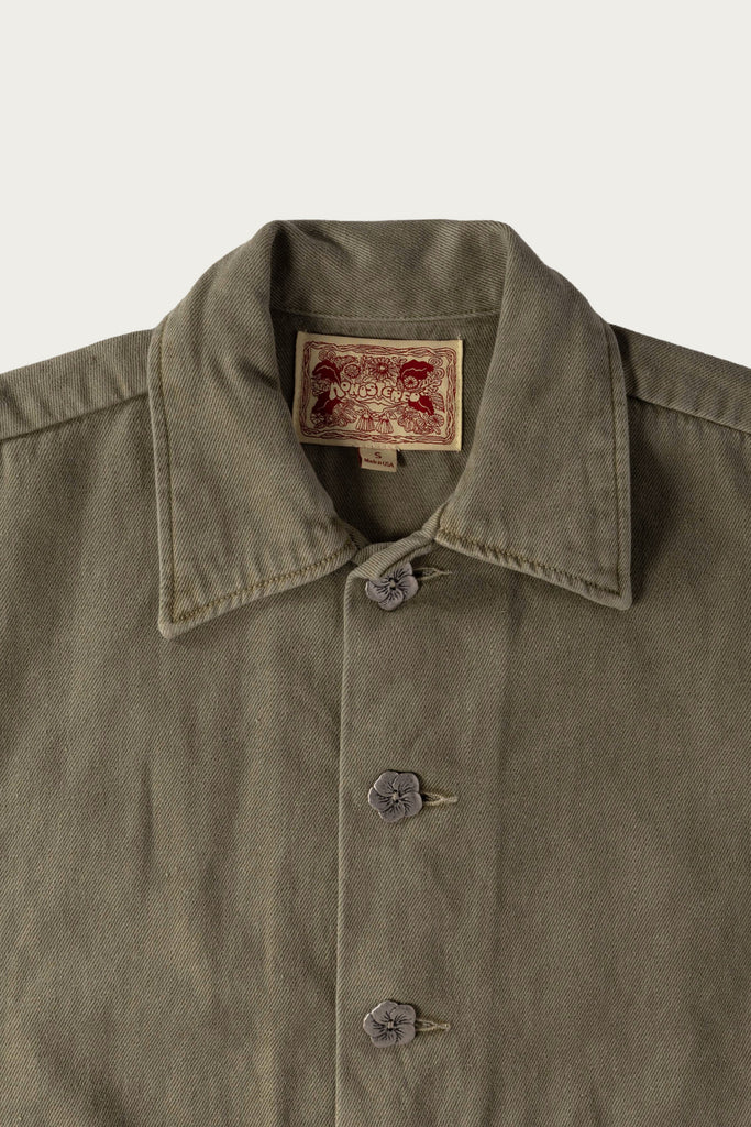 Monostereo - Community of Lovers Hemp Jacket - Leaf Green - Canoe Club