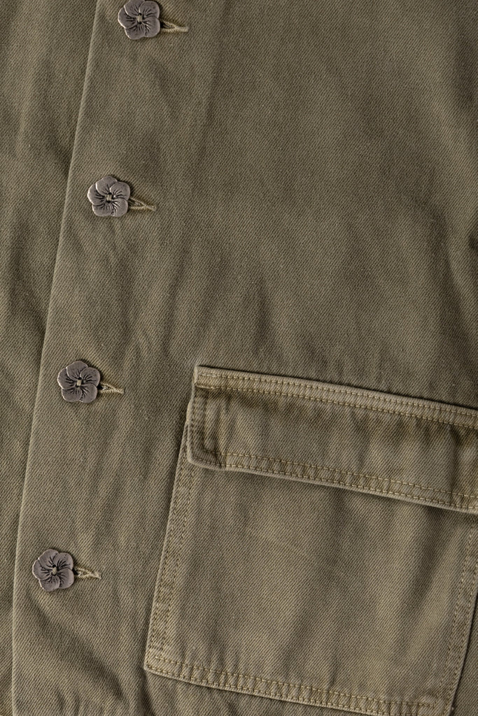 Monostereo - Community of Lovers Hemp Jacket - Leaf Green - Canoe Club