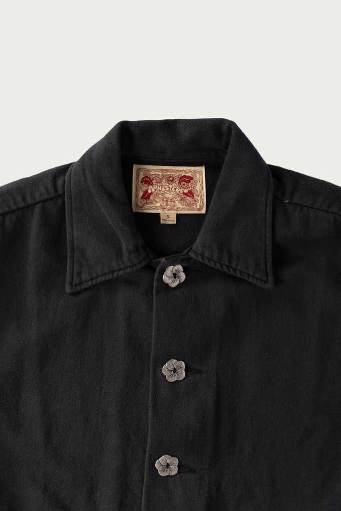 Monostereo - Community of Lovers Hemp Jacket - Washed Black - Canoe Club