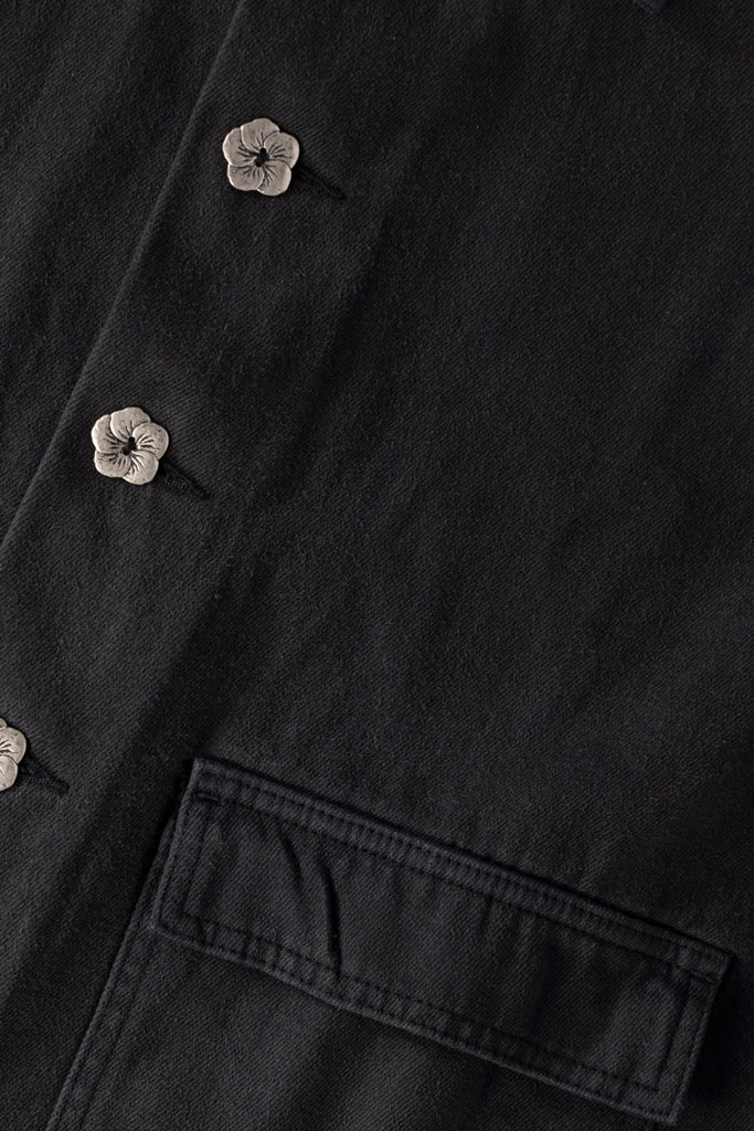 Monostereo - Community of Lovers Hemp Jacket - Washed Black - Canoe Club