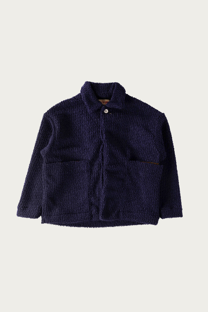 Monostereo - Fuzzy Wuzzy Barn Jacket - Navy - Canoe Club