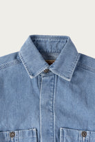 Monostereo - Into The Mystic Hemp Denim Overshirt - Light Wash - Canoe Club