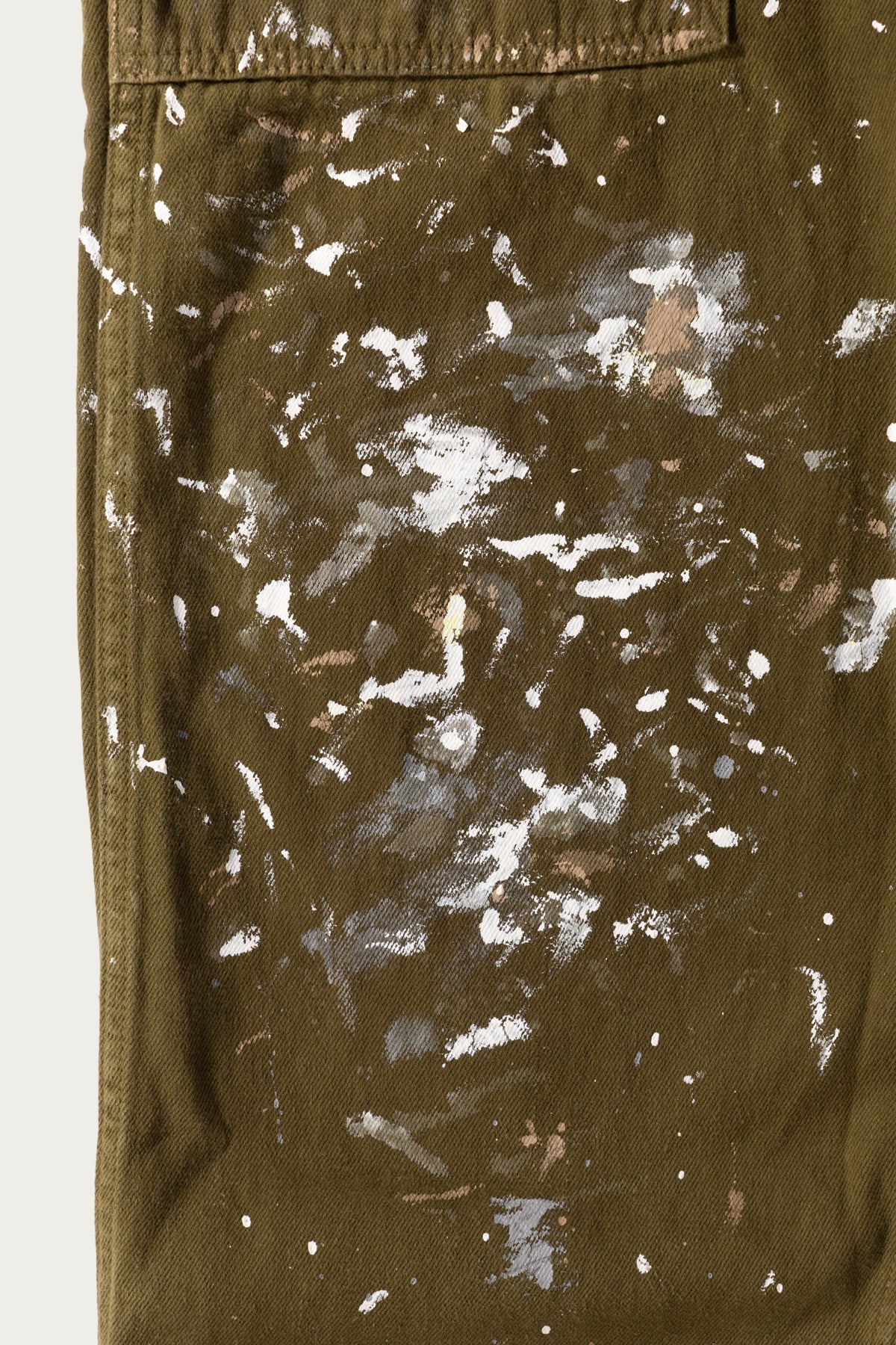Monostereo - Jenny's Painting Pants - Mustard Green - Canoe Club
