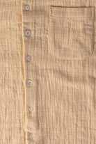 Monostereo - Ocean Pool Cotton Linen LS Shirt - Natural - Canoe Club