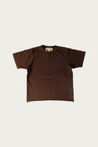 Monostereo - On The Farm Raw Hem Tee - Cocoa - Canoe Club