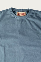 Monostereo - On The Farm Raw Hem Tee - High Tide Blue - Canoe Club