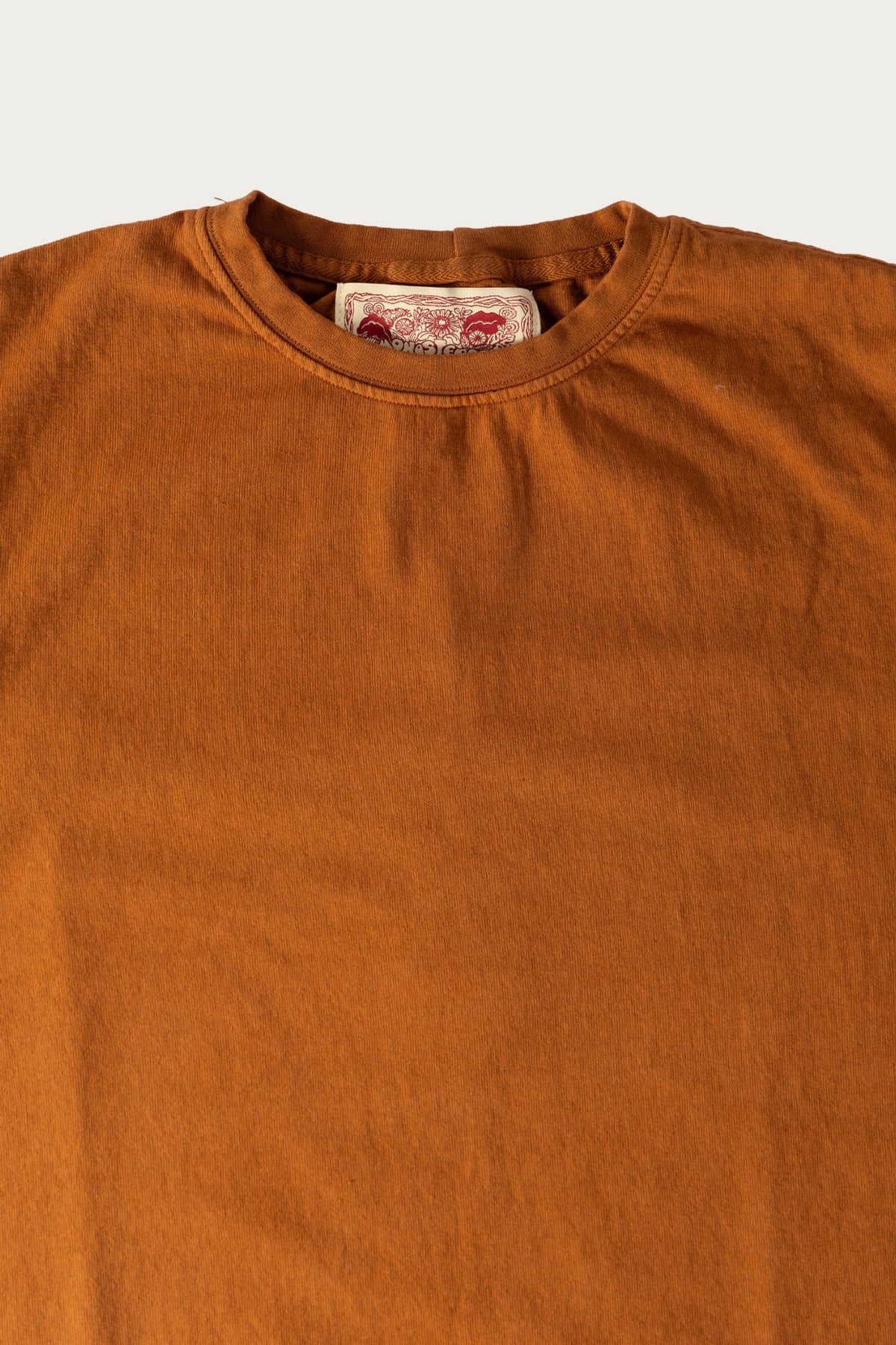Monostereo - On The Farm Raw Hem Tee - Suede Brown - Canoe Club