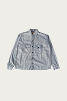 Monostereo - Raw Hem Hemp Chambray LS Shirt - Light Wash - Canoe Club