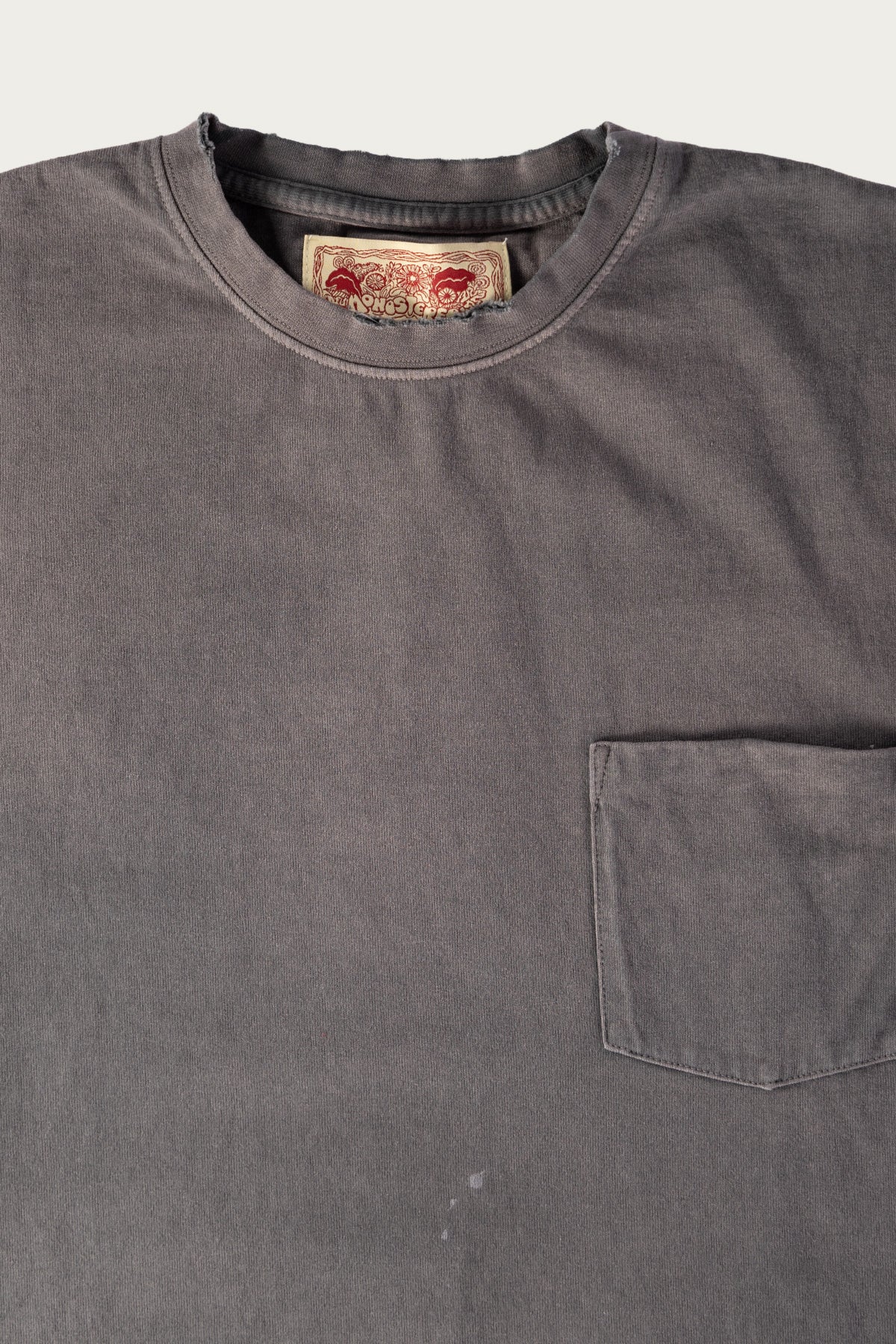 Monostereo - The Workin Tee - Washed Black - Canoe Club