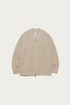 nanamica - 5G Zip Cardigan - Ivory - Canoe Club