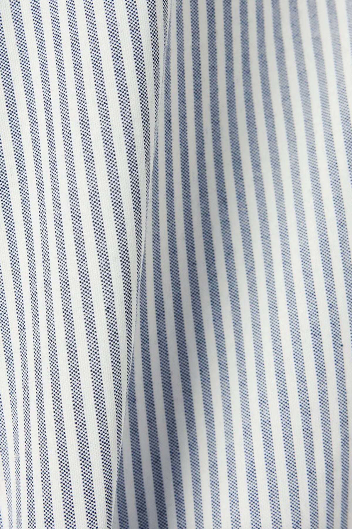 nanamica - Button Down Stripe Wind Shirt - Navy - Canoe Club
