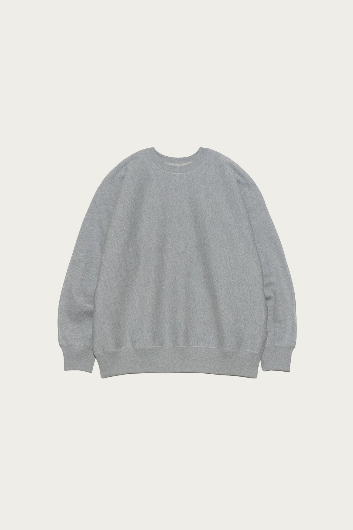 nanamica - Crew Neck Sweat - Heather Gray - Canoe Club