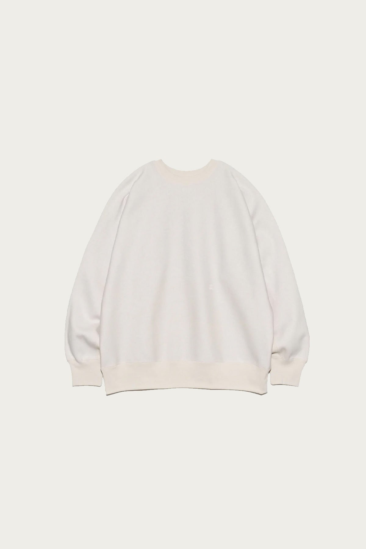 nanamica - Crew Neck Sweat - Ivory - Canoe Club