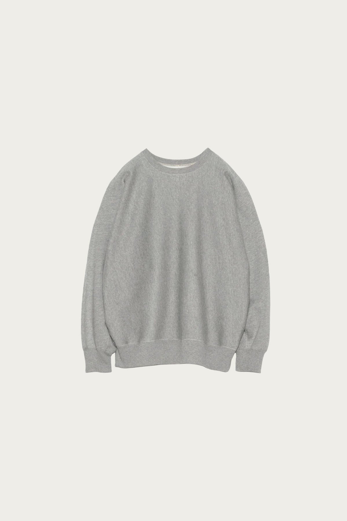 nanamica - Crew Neck Sweat Shirt - Heather Grey - Canoe Club
