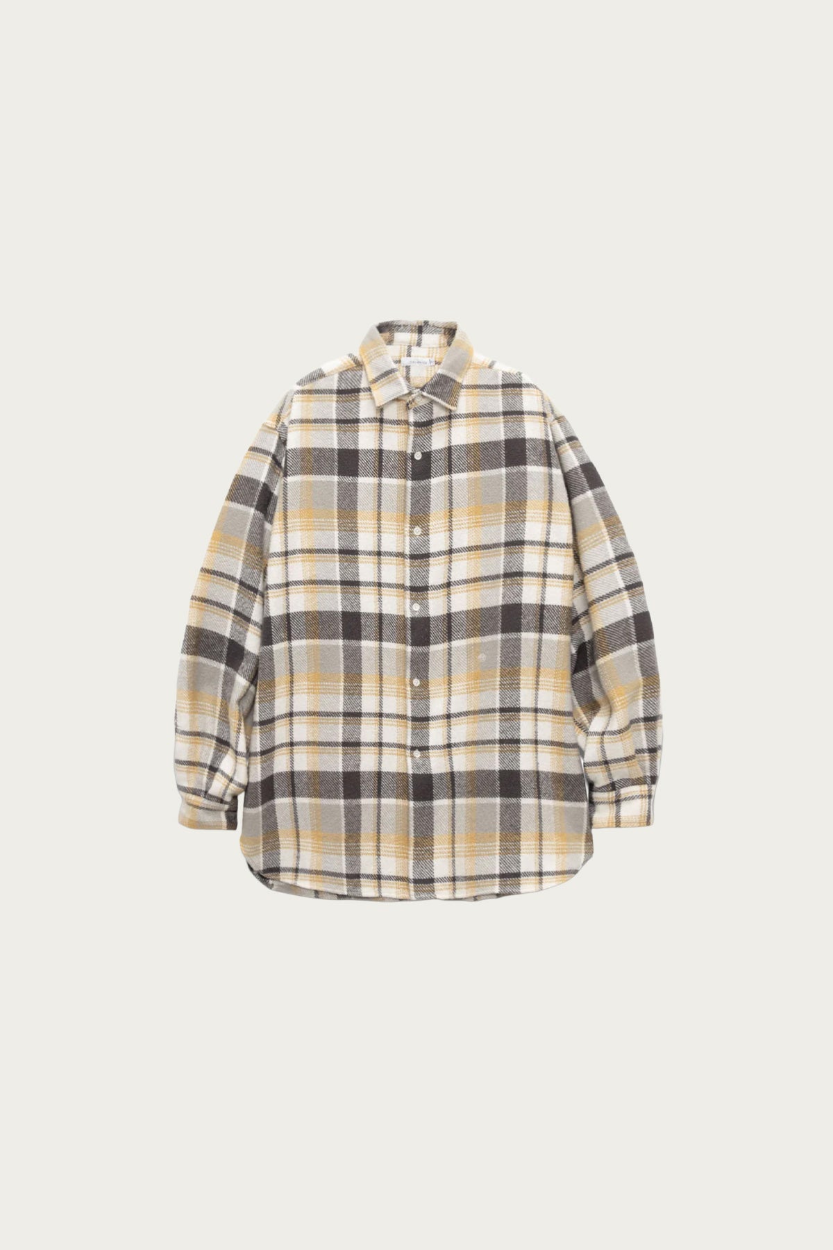 nanamica - Heavy Flannel Shirt - Grey - Canoe Club