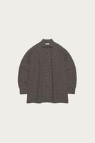nanamica - Micro Plaid Wind Shirt - Navy - Canoe Club