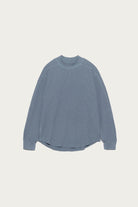 nanamica - Mock Neck Thermal Sweat - Blue Gray - Canoe Club