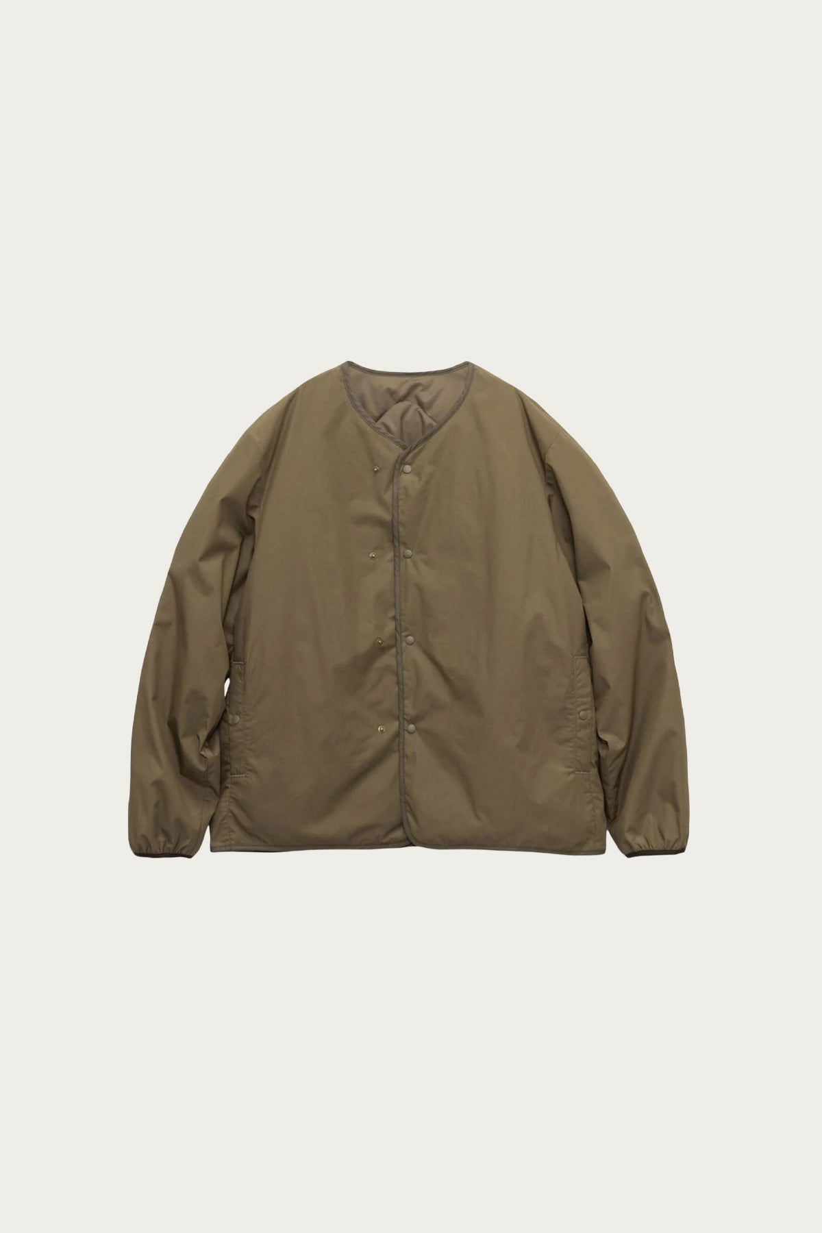 nanamica - Reversible Down Cardigan - Brown - Canoe Club