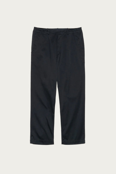 Nanamica Wide Chino Pants | Black | Canoe Club
