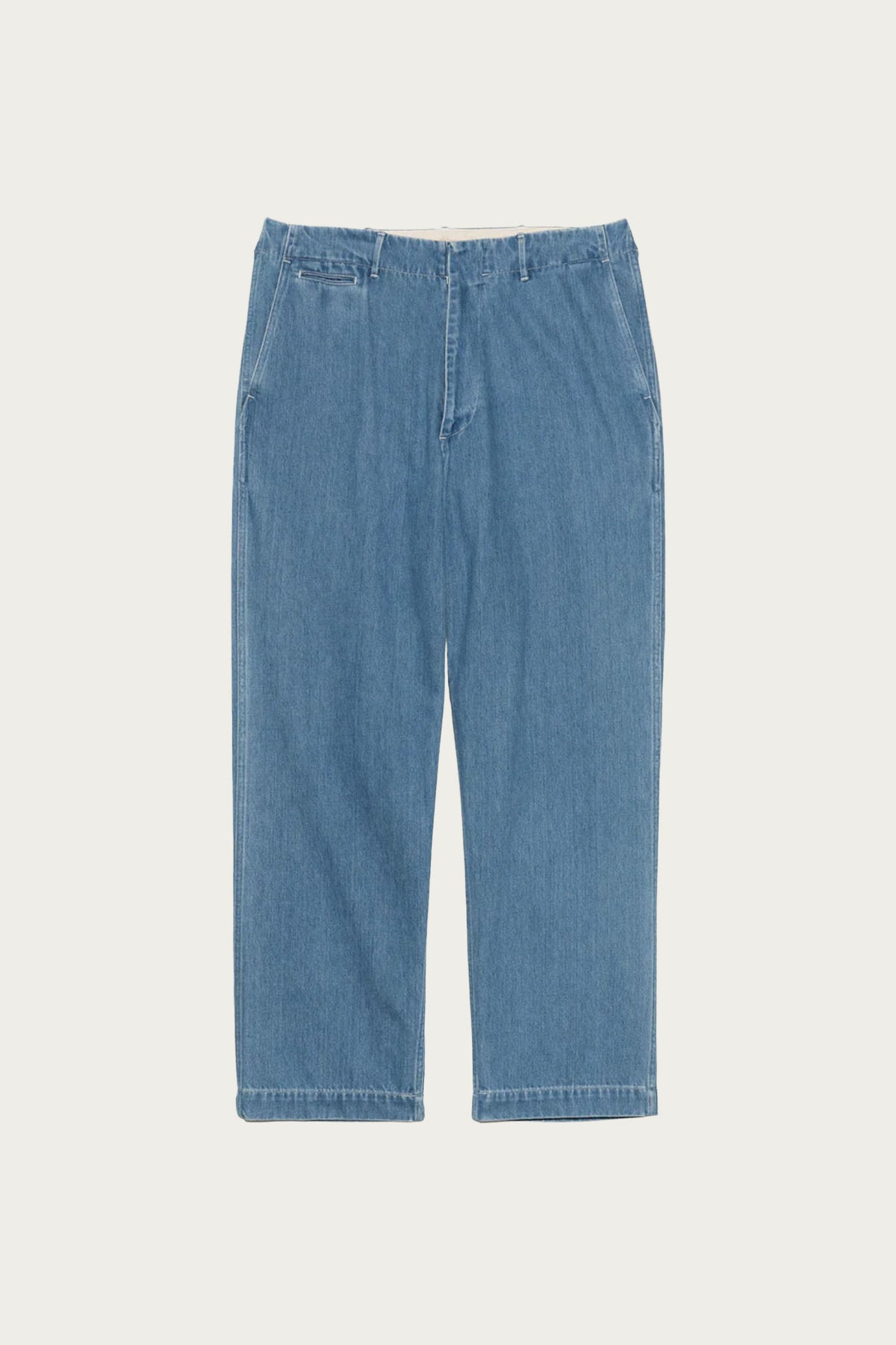 nanamica - Wide Denim Pants - Light Indigo - Canoe Club