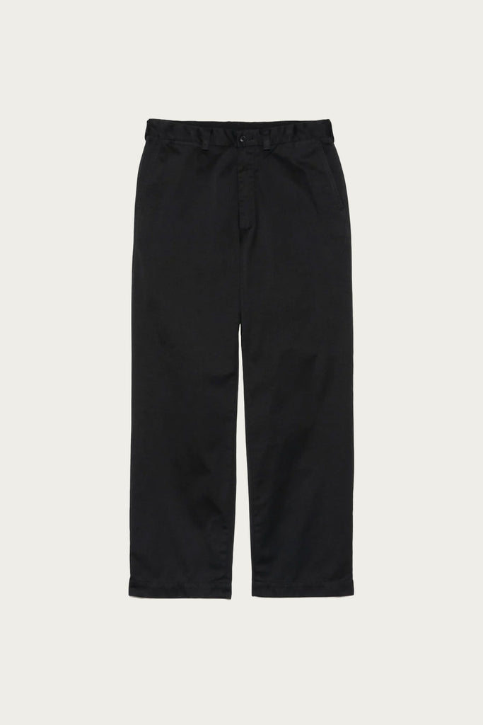 nanamica - Wide Straight Chino Pants - Black - Canoe Club