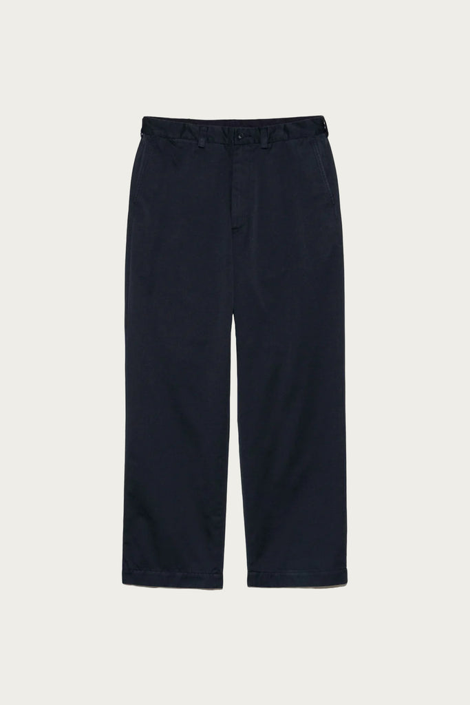 nanamica - Wide Straight Chino Pants - Navy - Canoe Club