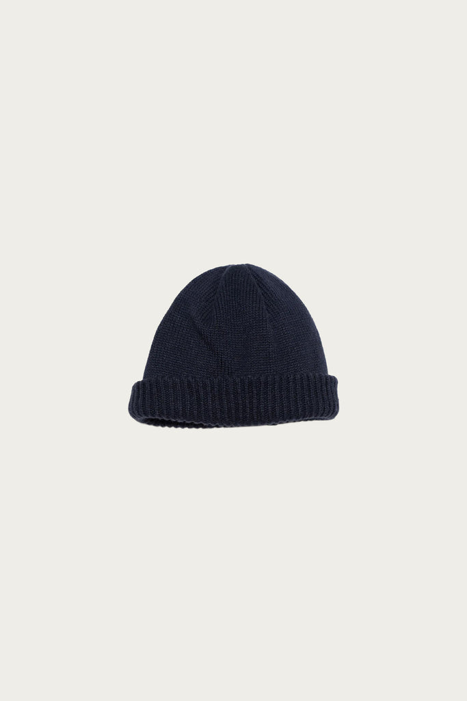nanamica - WINDSTOPPER Beanie - Navy - Canoe Club