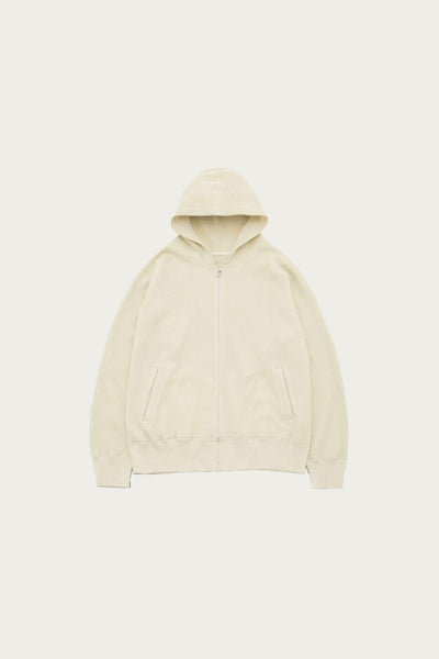 Nanamica Zip-Up Thermal Hoodie | Natural | Canoe Club