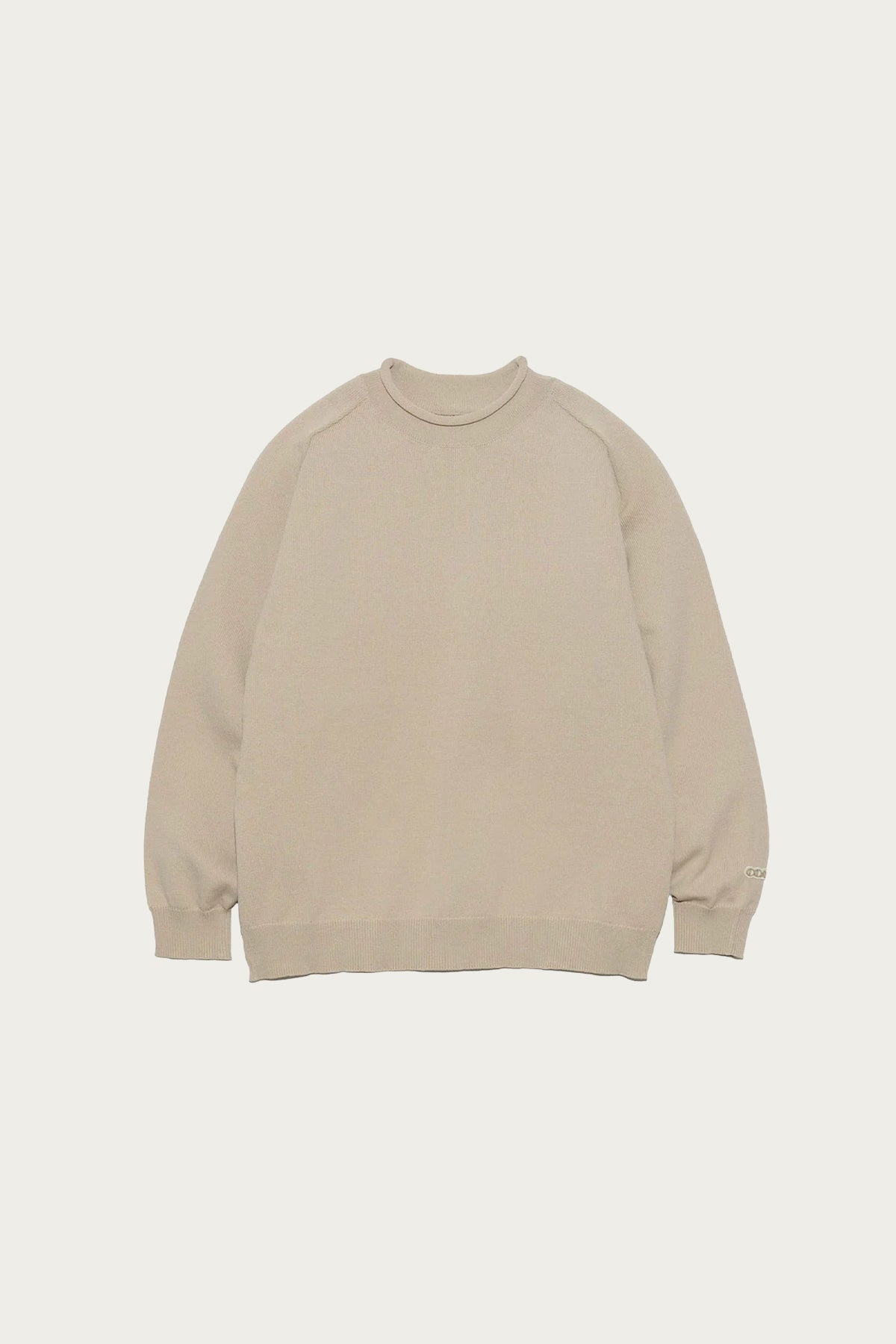 nanamica - 12G Crew Neck Sweater - Ivory - Canoe Club
