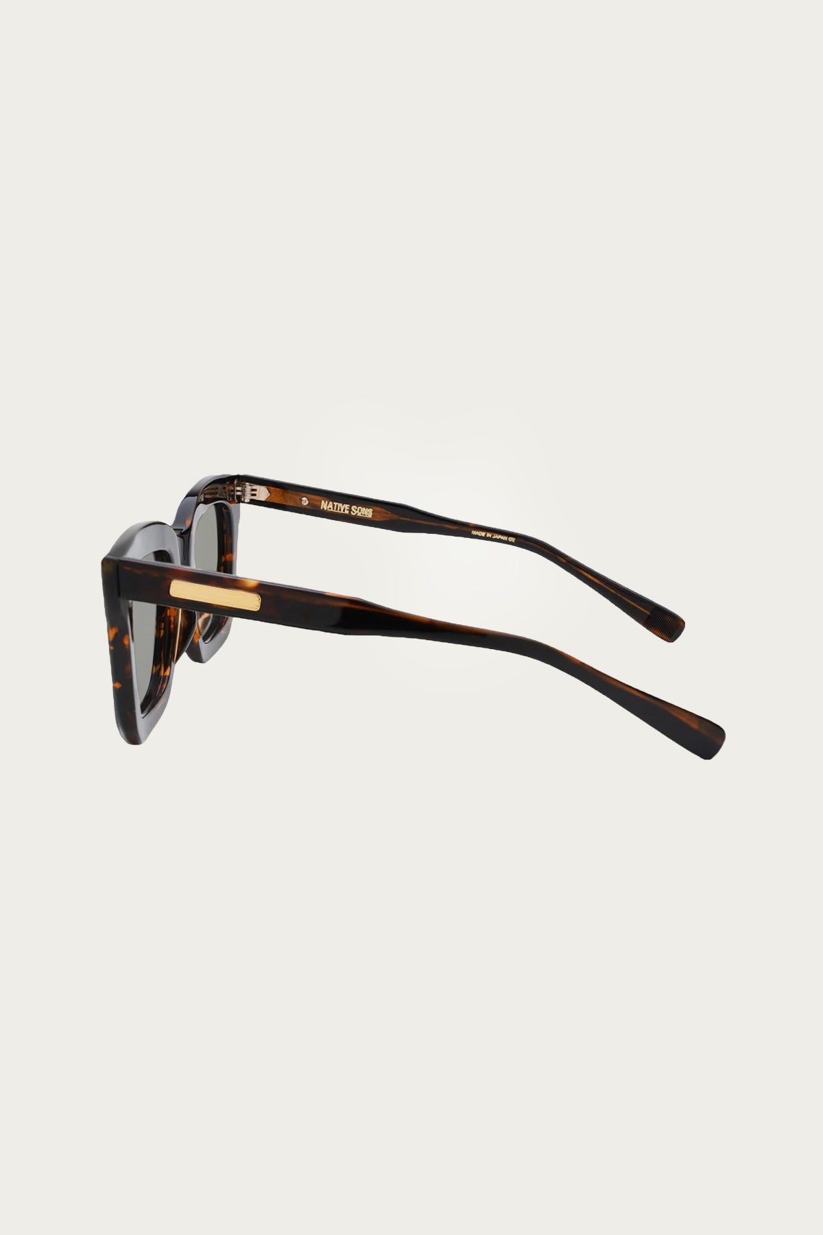 Native Sons Eyewear - Cornell - Gasoline/16k Gold - Canoe Club