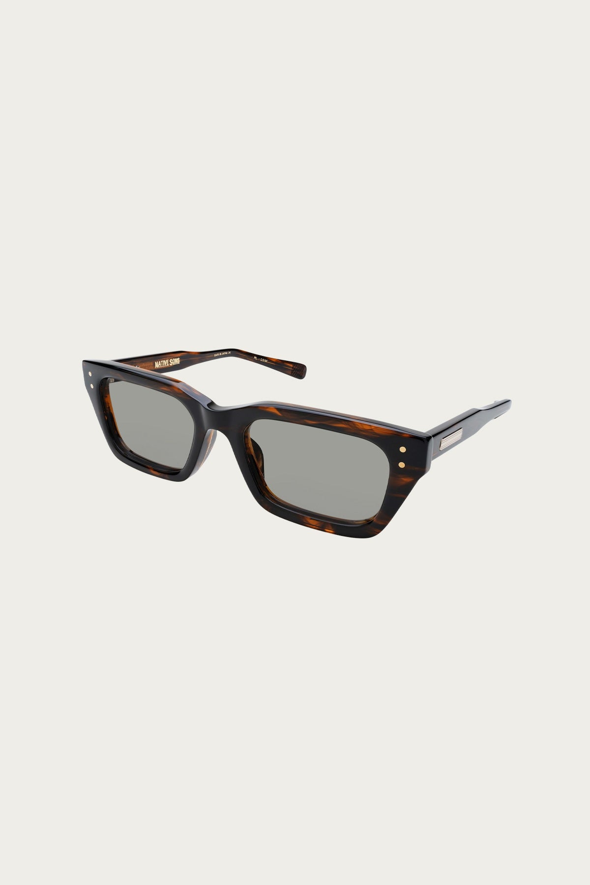 Native Sons Eyewear - Dizz - Gasoline/16k Gold/Green - Canoe Club