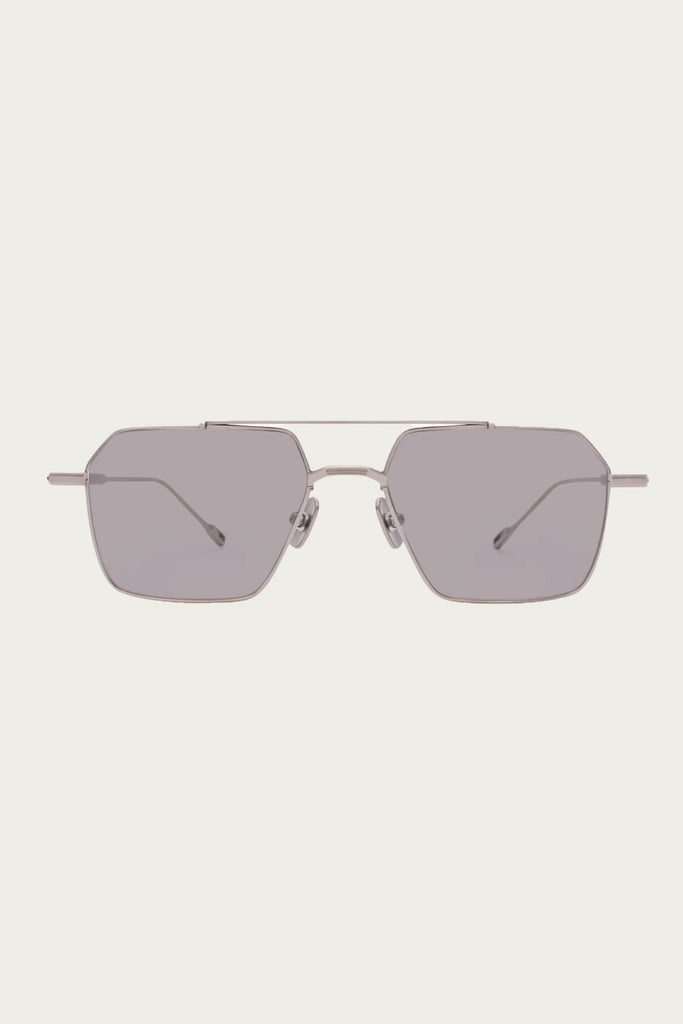 Native Sons Eyewear - Remm - Antique Silver/Mid Grey AR Coated - Canoe Club