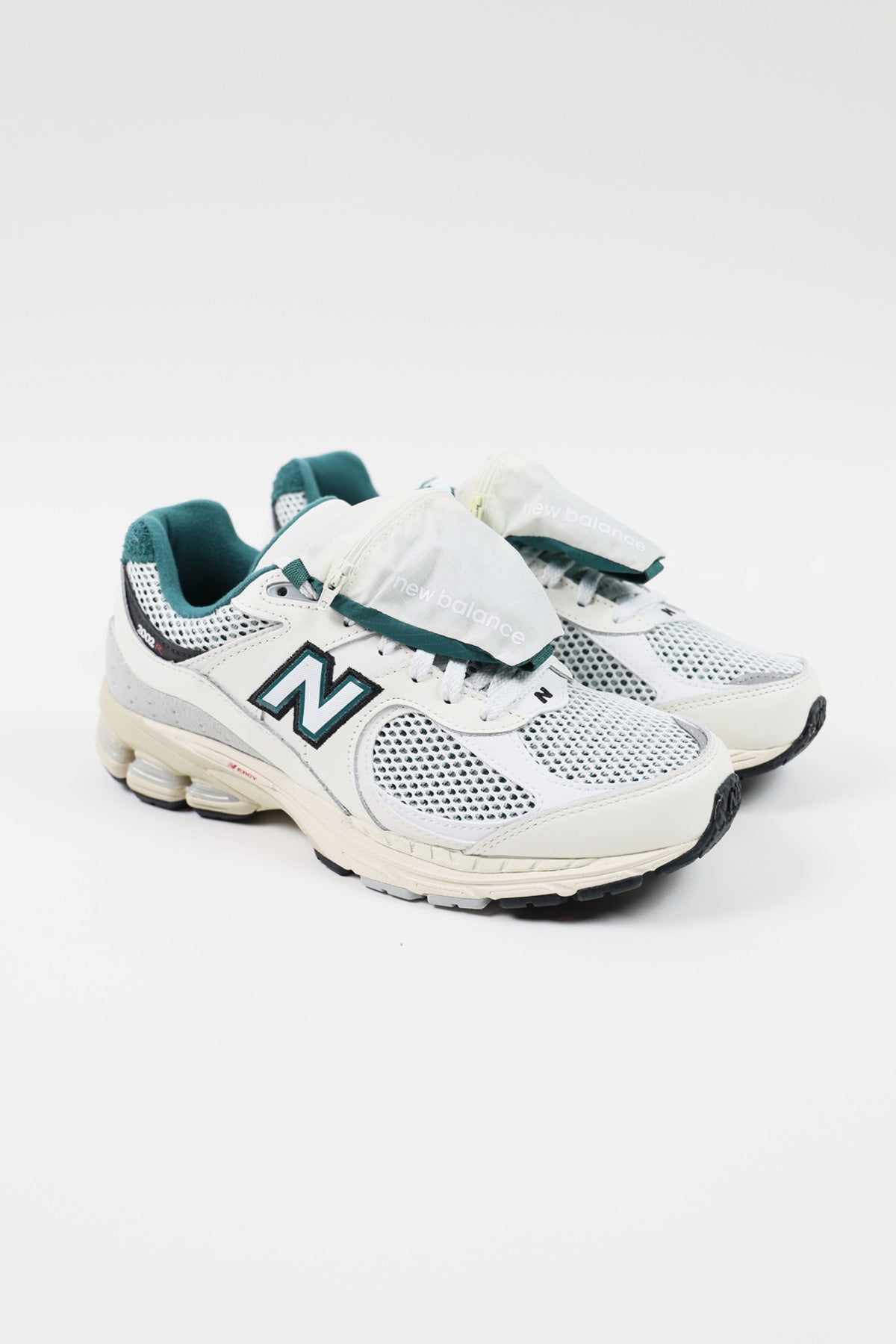 New Balance - 2002R - White/Green - Canoe Club