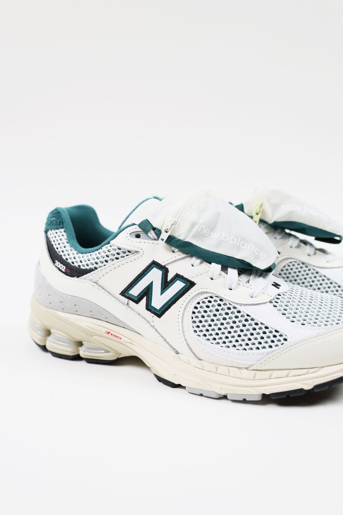 New Balance - 2002R - White/Green - Canoe Club