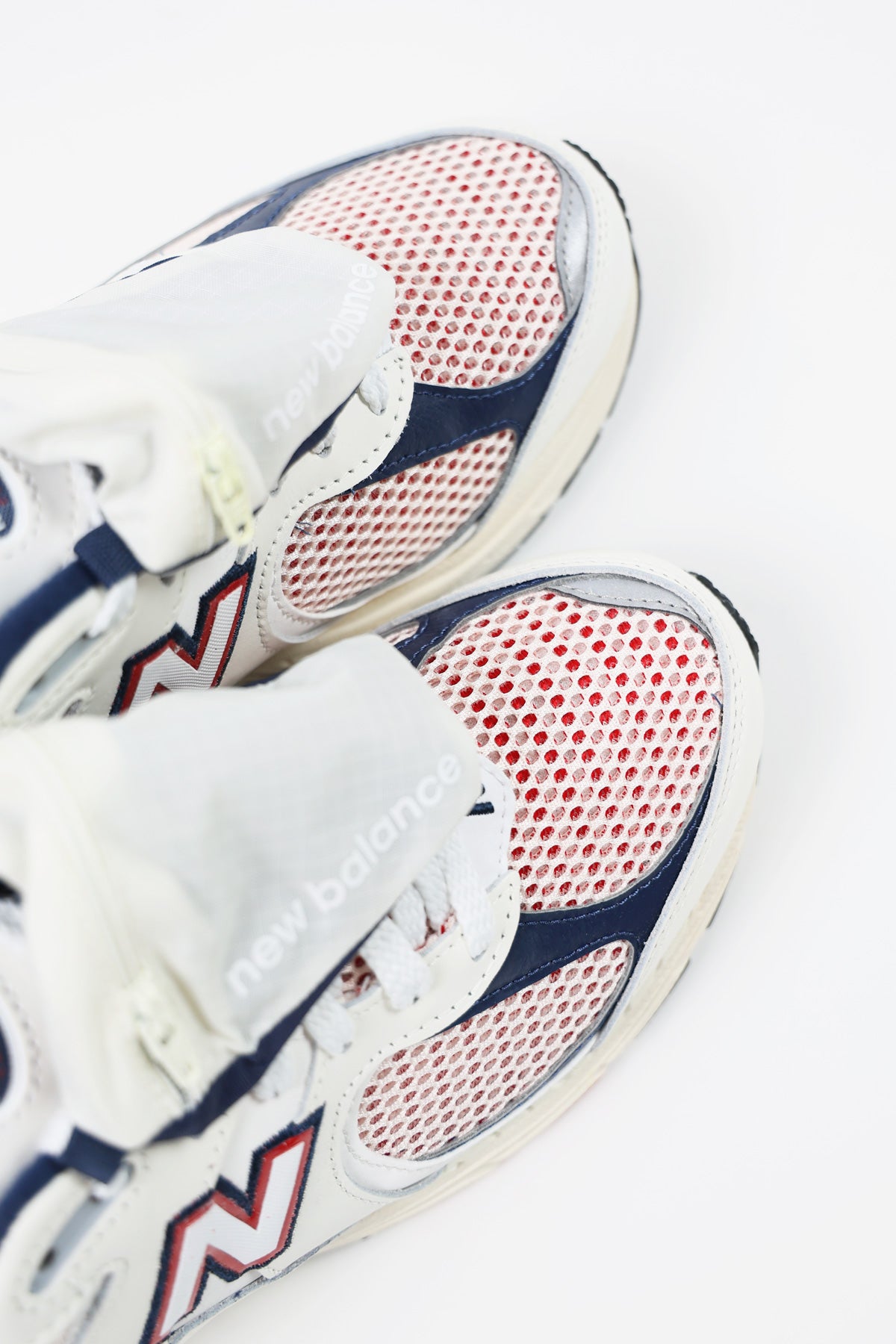 New Balance - 2002R - White/Red - Canoe Club