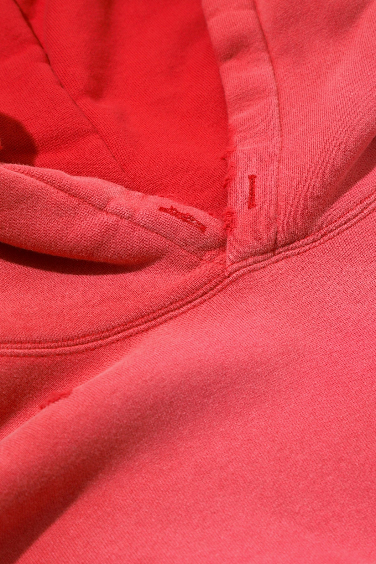 Needles - Darts Sweats French Terry Hoodie - Red - Canoe Club