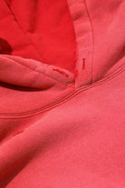 Needles - Darts Sweats French Terry Hoodie - Red - Canoe Club
