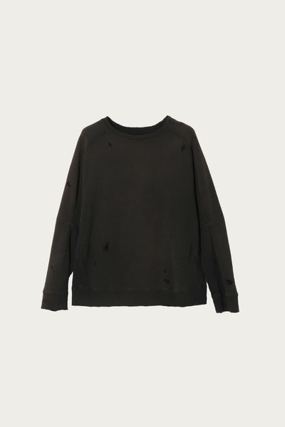 Needles Darts French Terry Sweat Shirt | Black | Canoe Club