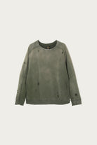 Needles - Darts French Terry Sweat Shirt - Olive - Canoe Club