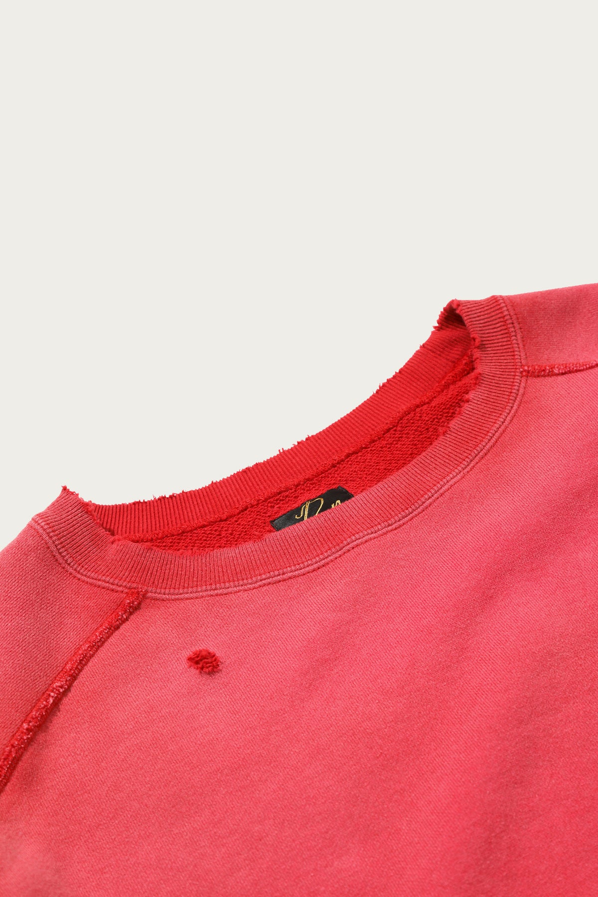Needles - Darts French Terry Sweat Shirt - Red - Canoe Club