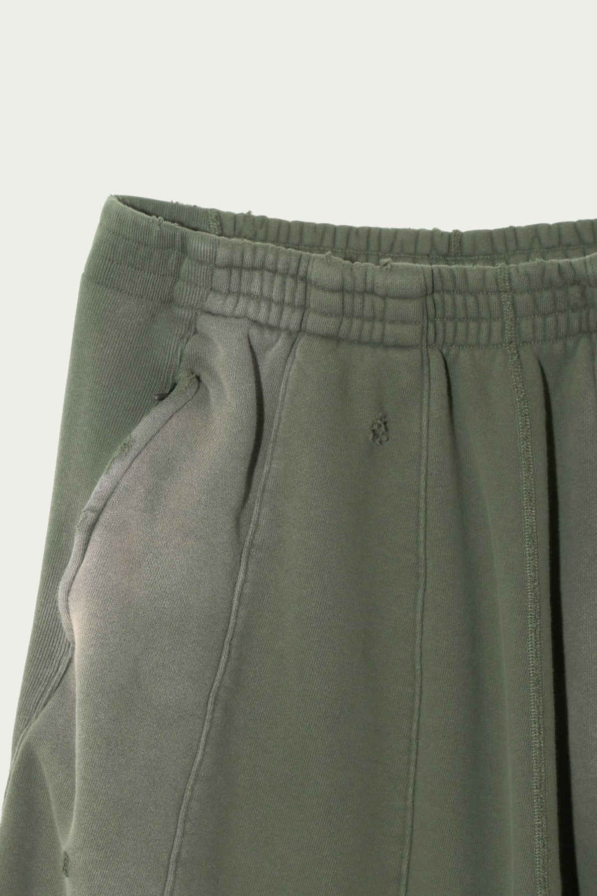Needles - Darts H.D. French Terry Sweatpant - Olive - Canoe Club