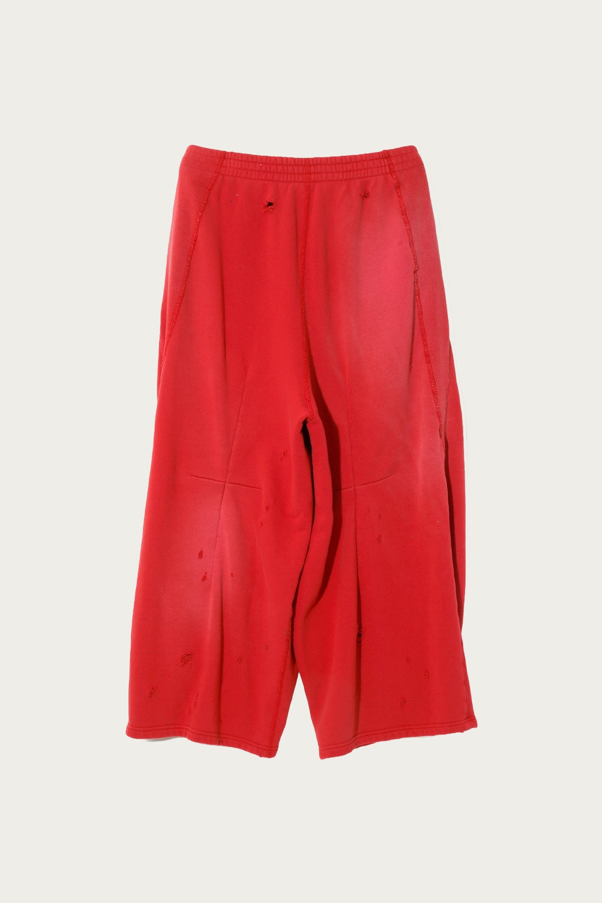 Needles - Darts H.D. French Terry Sweatpant - Red - Canoe Club