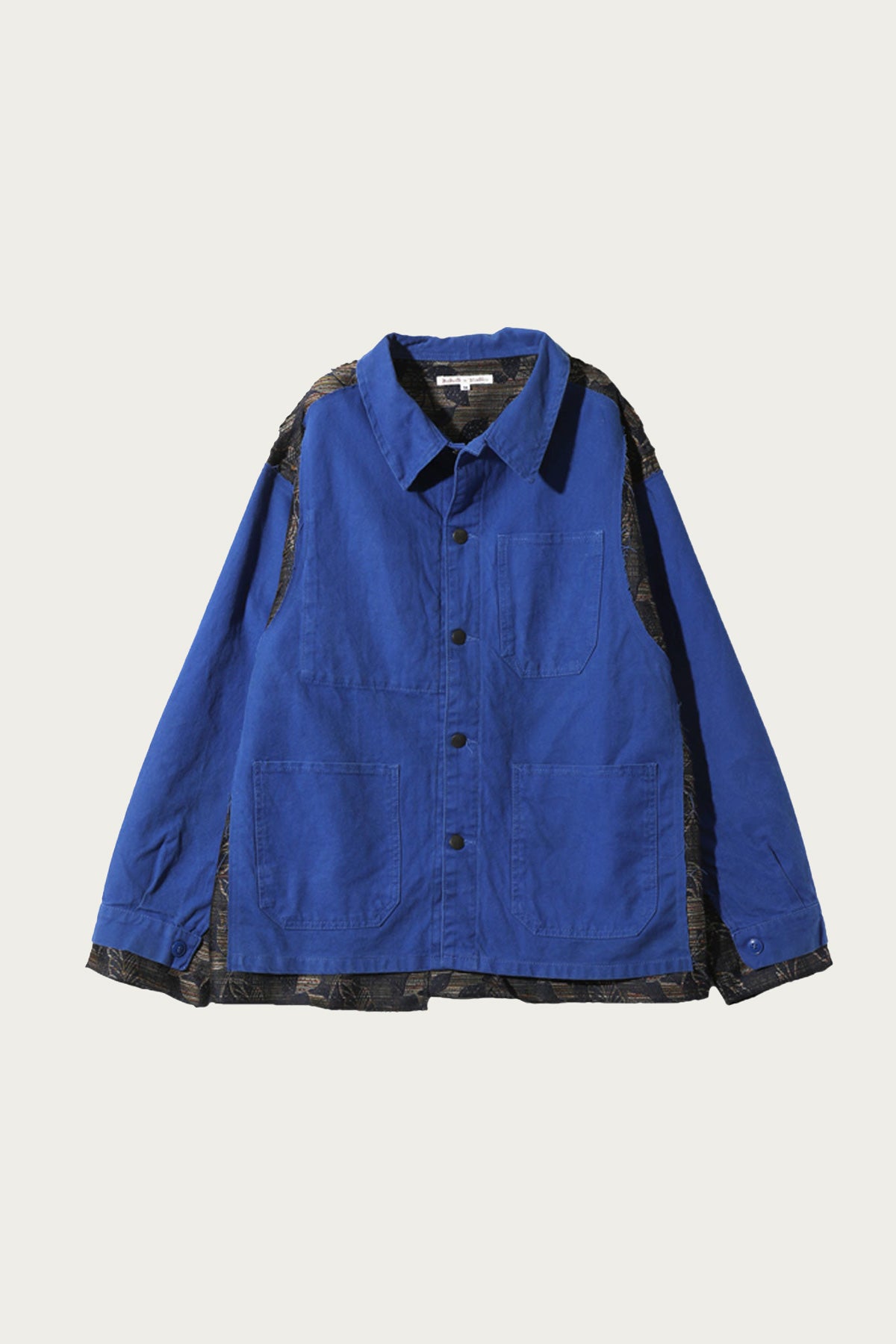 Needles - Euro Work Jacket/Covered Jacket - Black - Canoe Club