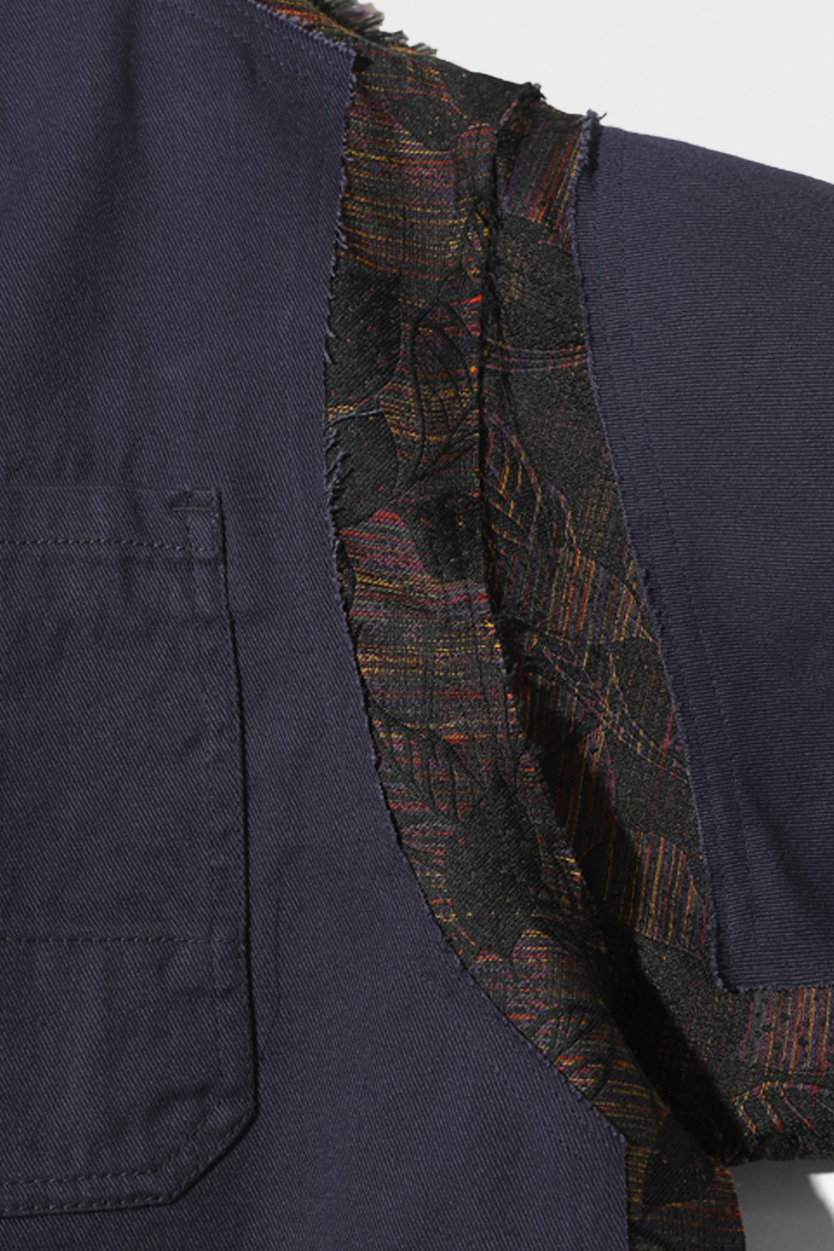 Needles - Euro Work Jacket/Covered Jacket - Navy - Canoe Club